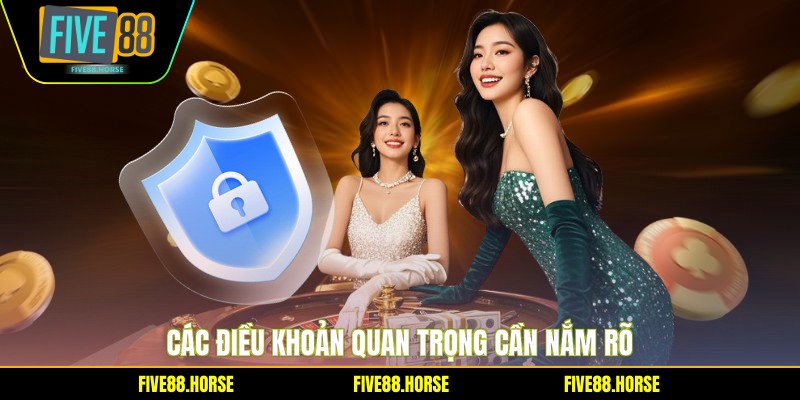 Các điều khoản quan trọng cần nắm rõ